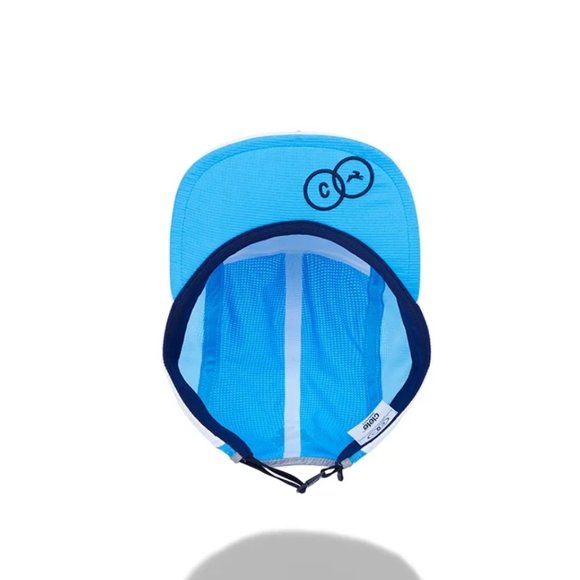 Ciele LR Cap - Tracksmith Joint Adventure - Blue/Light Blue - Picture 9 of 10